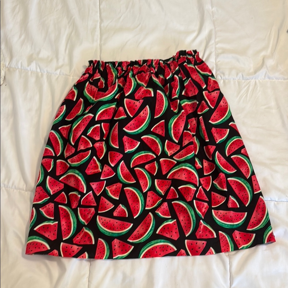 Watermelon Print Skirt